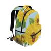 Eslifey Ladybug Backpack, Sunflower Design, for Students, Travel, and School view 2