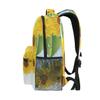 Eslifey Ladybug Backpack, Sunflower Design, for Students, Travel, and School view 4
