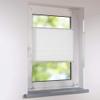 Klemmfix Universal Pleated Blind, No Drilling, 90 x 110 cm, Off-White view 1