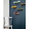 LI HAO SHOP Floating Wall Shelf, Pink, 20 x 22.5 x 10 cm view 3