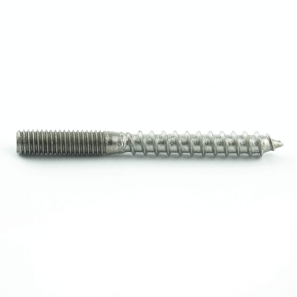 Eisenwaren2000 | M8 x 200 mm Hanger Bolts, Stainless Steel A2 (30 Pack)