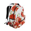 Eslifey Vintage Poppies Student Travel Backpack view 2