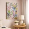 ARTTOR Canvas Wall Art 55 x 100 cm Botanical Flowers - 4065 view 4