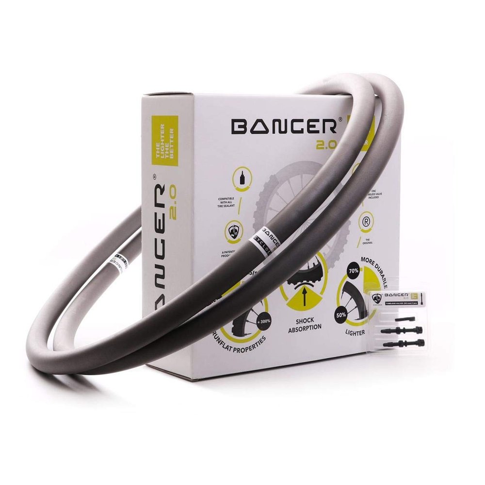 Banger 2.0 Inserts, Small (1.9 to 2.25 in), 27.5 in, Pair (Valves Included)