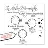 Wall Decal “In These Moments, Our Time Stood Still” M2443 – Gold, Size M, 61 x 100 cm view 2