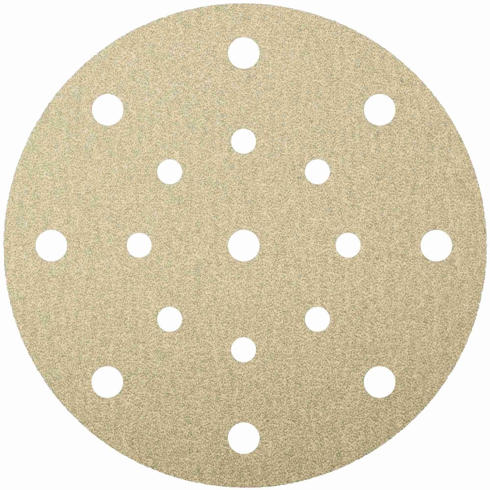 100 Klingspor PS 33 BK Hook-and-Loop Sanding Discs, 150 mm, Grit 240, Item No. 146959