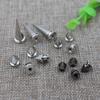 20pcs Cone Spike Screwback Rivets for DIY Crafts, Shoes, Bags, Belts and Clothing view 3