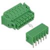 DeLOCK 65956 Terminal Block, Green, 23.6 mm, 9.05 mm, 6.95 mm view 1