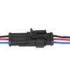 Keenso Waterproof 3-Pin Electrical Connector with Cable, Automotive Plug, Navy Blue view 2