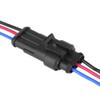 Keenso Waterproof 3-Pin Electrical Connector with Cable, Automotive Plug, Navy Blue view 3