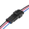 Keenso Waterproof 3-Pin Electrical Connector with Cable, Automotive Plug, Navy Blue view 4