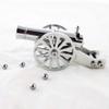 Firesofheaven TIETHEKNOT Mini Napoleon Cannon Model, Metal Replica, Desktop Decoration and Collectible view 2