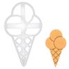 Waffle Ice Cream Cone Cookie Cutter, 1 Piece, Bakerlogy view 1