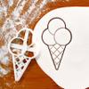 Waffle Ice Cream Cone Cookie Cutter, 1 Piece, Bakerlogy view 2