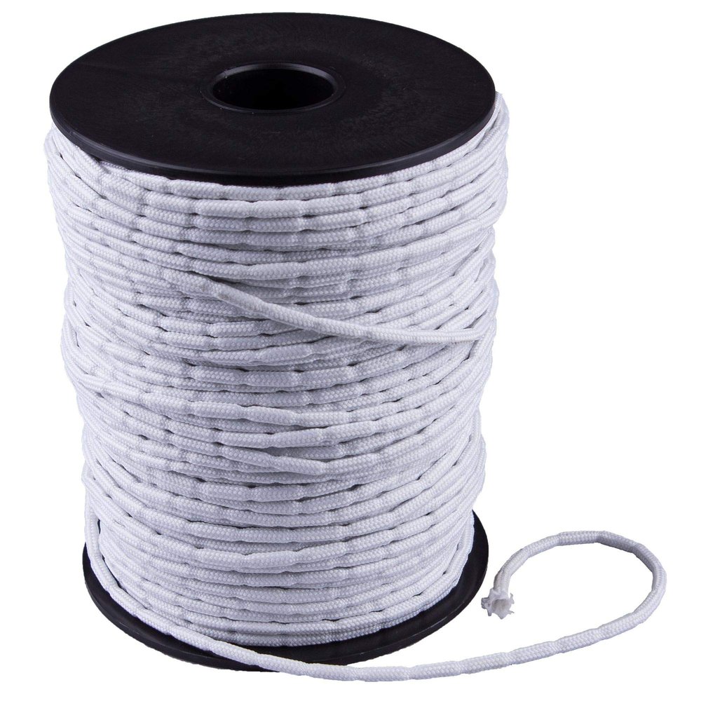 TENDAGGIMANIA White Lead Tape for Curtains, Sold by the Meter (25 g/m)