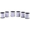 TENDAGGIMANIA White Lead Tape for Curtains, Sold by the Meter (25 g/m) view 2
