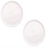Saturnia Napoli Pizza Plates, Plain White, 33 cm, Set of 2 view 1