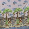Custom-Made Children's Curtain, Jungle, Gather Tape (170 x 700 cm / H x W) view 3