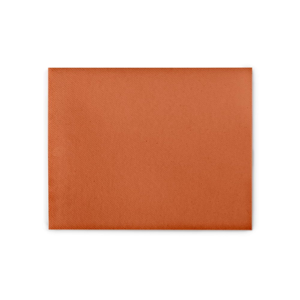 Sovie HORECA Terracotta Cocktail Napkins, Linclass Airlaid, 9.8 x 9.8 in, 50 Count