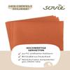 Sovie HORECA Terracotta Cocktail Napkins, Linclass Airlaid, 9.8 x 9.8 in, 50 Count view 3