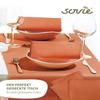 Sovie HORECA Terracotta Cocktail Napkins, Linclass Airlaid, 9.8 x 9.8 in, 50 Count view 4