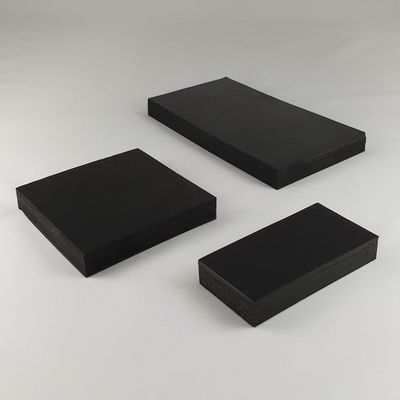 3 Rubber Mats 100 x 250 mm, 10 mm Thick, Anti-Vibration
