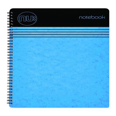 Nu Craze Notebook, A4, Spiral-Bound, 80 g/m², FSC Paper, 110 Pages, Blue