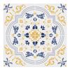 Wandkings Floor Tile Stickers, Set of 4 – Choose a Pattern & Size – “Leni” – 6 x 6 cm view 1