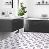 Wandkings Floor Tile Stickers, Set of 4 – Choose a Pattern & Size, “Anneliese,” 10 x 10 cm view 4