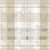 Paradiso Beige Plaid Oilcloth Tablecloth 140 x 150 cm, Rectangular view 2