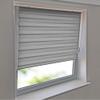 Sonnenschutz-HH Vario Double Roller Blind, No-Drill Clamp-Fix, 130 x 90 cm, Light Gray view 2