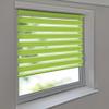 No-Drill Klemmfix Double Roller Blind, Vario Side Chain, 140 x 210 cm, Lime view 1