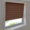 Sonnenschutz-HH Vario Duo Roller Blind, No-Drill Clamp Mount, 135 x 170 cm, Brown view 2
