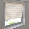 Vario No-Drill Clamp-Fit Duo Roller Blind, 110 x 100 cm, Beige Linen Texture view 2