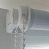 Sun Protection HH Vario Duo Roller Blind, No-Drill Clamp-Fit, Side Chain Control, 150 x 150 cm, Beige view 3