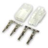 2 Pairs (4 Pieces) Premium Nylon 13.5 mm Male/Female Connectors, 10 A, for Tamiya LiPo RC Models view 1