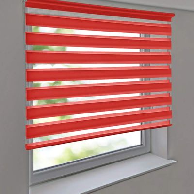 Premium Double Roller Blind 160 x 210 cm, Red