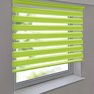 Premium Double Roller Blind 35 x 120 cm, Limone – Duo Vario Side-Chain Blind