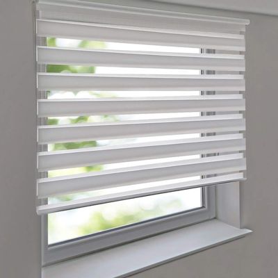 Premium Double Roller Blind 130 x 230 cm, White