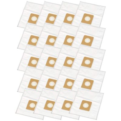 20 High-Performance Vacuum Bags Compatible with Nilfisk King Series, Power Allergy, Power P10, P20 and P40
