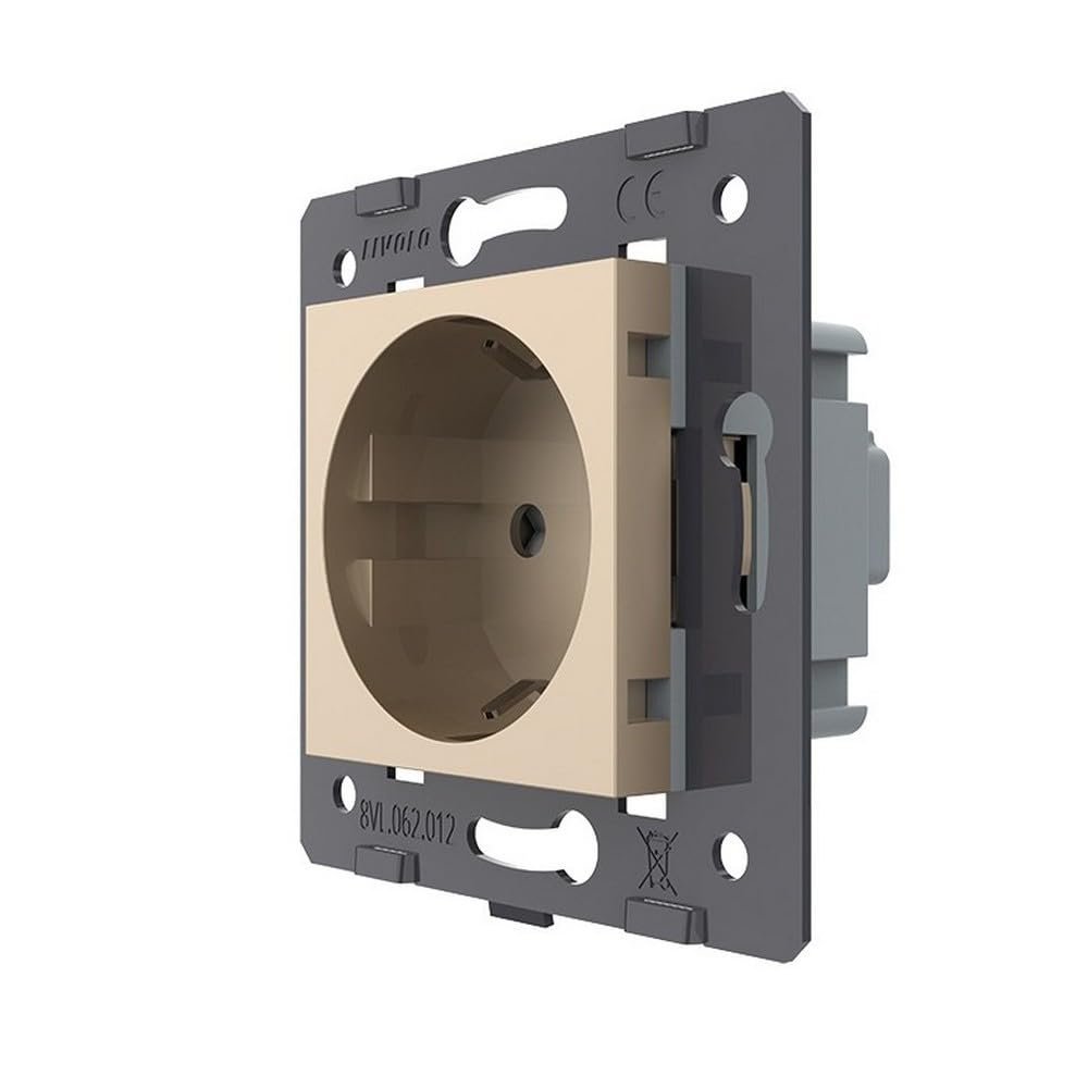 LIVOLO Glass Touch Wall Outlet Module VL-C7C1EU-13