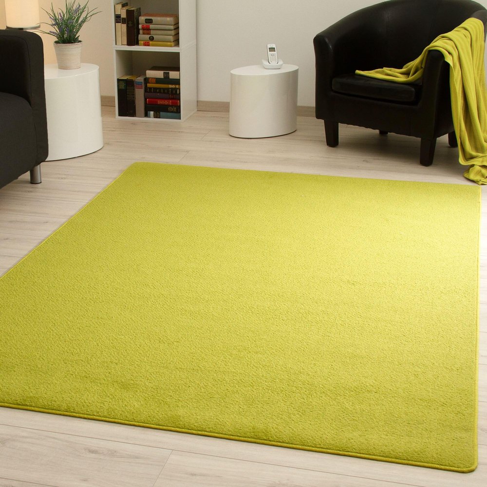 Steffensmeier Cambridge Young Low-Pile Rug, Green, 200 cm