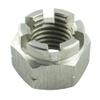 Eisenwaren2000 | M8 Castle Nuts (50 pcs) - Locking Nut DIN 935 - ISO 7035 - A2 V2A Stainless Steel - Rust-Resistant view 1