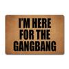 Eureya I'm Here for the Fu-Matte Doormat, Indoor and Outdoor, Kitchen Rug, Rubber, 40 x 60 cm view 1