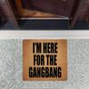 Eureya I'm Here for the Fu-Matte Doormat, Indoor and Outdoor, Kitchen Rug, Rubber, 40 x 60 cm view 3