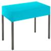 Kaufpirat Premium Outdoor Furniture Cover 170 x 95 x 15 cm, 900D, Turquoise view 1