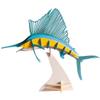 Fridolin 11660 3D Paper Model - Sailfish view 1