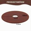 Duokon 105 mm x 22 mm Chainsaw Grinding Wheel, 3/8 in and .325 Pitch view 3