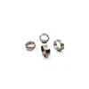 1-Ear Hose Clamps, Stainless Steel V2A, 12.8–14.8 mm, 10-Pack view 3