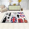 MONTOJ London UK Flag Paris Weathertech Rug for Living Room, Polyester, 36 x 24 in view 3